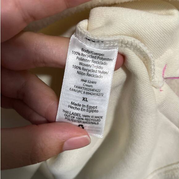 Free Assembly Womens Half Zip Mixy Popover Colorblock Sweater Sweatshirt XL - Picture 6 of 10